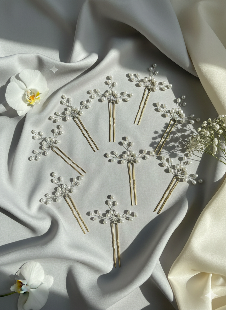 Crystal Floral Juda Pin